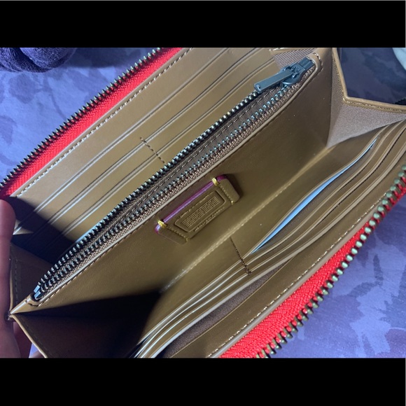 Coach X Disney Mickey Mouse Motorcycle Wallet - Picture 4 of 5